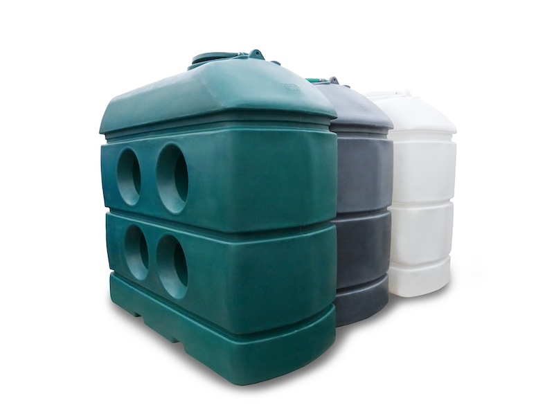 Above-ground rainwater tanks